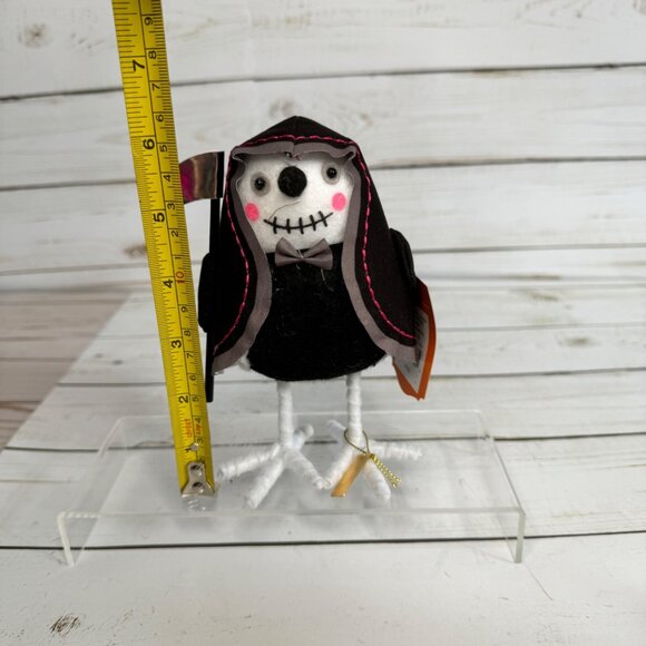 Hyde & Eek Featherly Friends Hoodie Grim Reaper Bird Plush Halloween 2024 - Picture 5 of 5